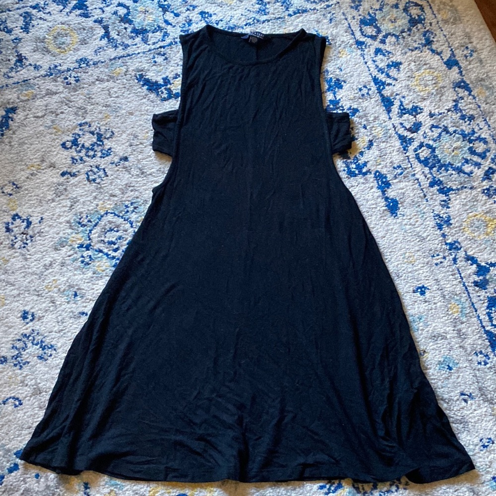 American Eagle Soft & Sexy Black Dress with side cut outs